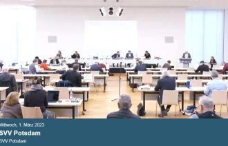 36. öffentliche Sitzung der Stadtverordnetenversammlung am 1. März 2023