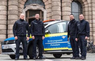 Für Ordnung und Sicherheit: Die Mitarbeitenden des Inspektionsaußendienstes im Außeneinsatz