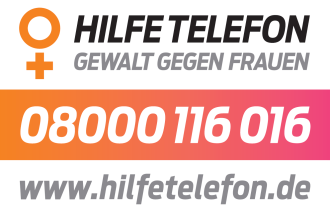 Hilfetelefon - kostenlos - vertraulich - rund um die Uhr