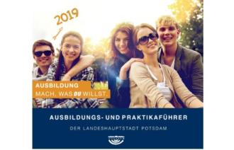 Cover Ausbildungs- und Praktikumsführer Potsdam 2019 (Gestaltung: artivista GbR,