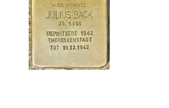Stolperstein Julius Back