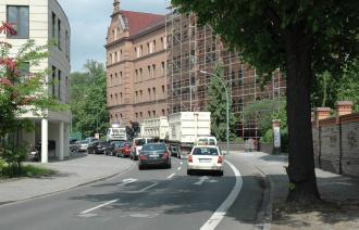 Verkehr in der Behlertstraße