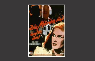 Das Bild zeigt das Plakat des Films "Die Mörder sind unter uns".
