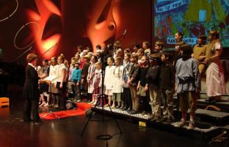 Der Große Kinderchor singt  im Potsdamer Nikolaisaal