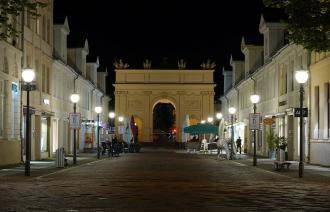 Innenstadt bei Nacht