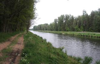 Weg entlang Havelkanal (© Landeshauptstadt Potsdam/Diana Schröder)