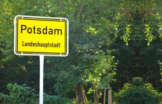 Ortseingang Potsdam (© Frank Daenzer)