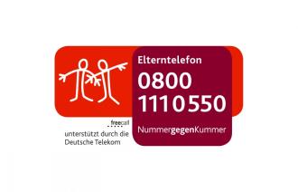 Telefonnummer des Elterntelefons "Nummer gegen Kummer"