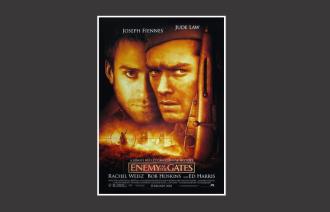Das Bild zeigt das Plakat des Films "Duell - Enemy at the Gates", mit freundlicher Genehmigung durch Studio Babelsberg.
