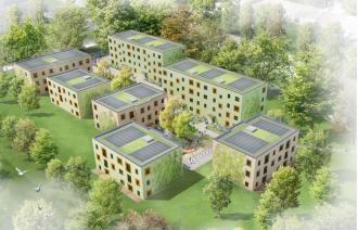 Visualisierung Sonderbauprogramm Golm, GSAI GmbH