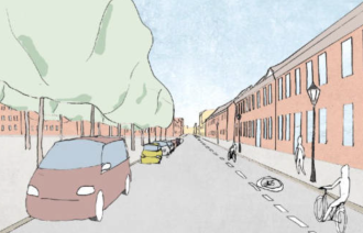 Visualisierung Gutenbergstraße @Stadtlabor