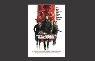 Das Bild zeigt das Plakat des Films "Inglourious Basterds", mit freundlicher Genehmigung durch Studio Babelsberg.