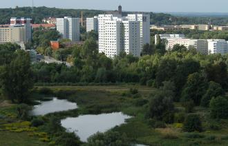 Blick auf Zentrum Ost