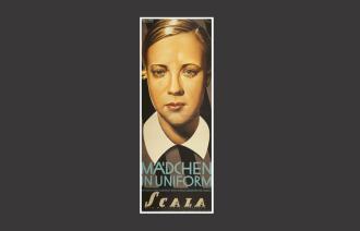Das Bild zeigt das Plakat des Films "Mädchen in Uniform". (Bildquelle: Deutsche Kinemathek)