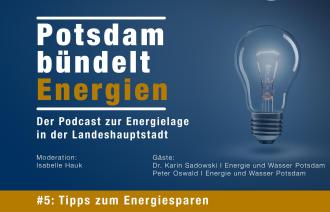 Energie-Podcast #5: Tipps zum Energiesparen.