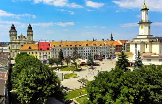 Altstadt von Ivano-Frankiwsk.