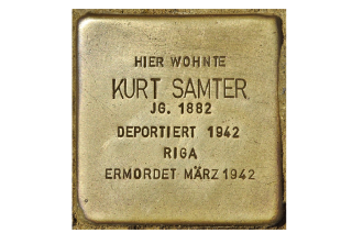 Stolperstein Kurt Samter