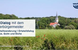 Stadtteilwanderung am 3. Juni in Grube, Golm und Eiche,