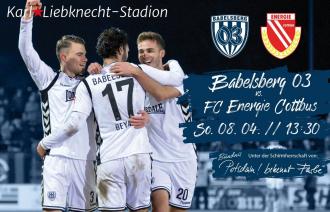 SV Babelsberg 03 gegen FC Energie Cottbus