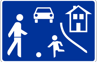 Verkehrsberuhigter Bereich