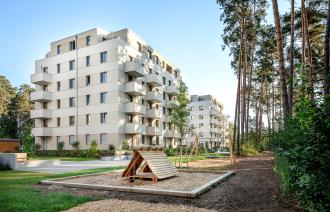 Geförderter Wohnraum in Potsdam: Am Moosfeen in Waldstadt II. Foto: ProPotsdam GmbH/ Benjamin Maltry