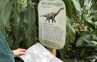 Dino-Abenteuer - Auf Spurensuche, Foto: Biosphäre Potsdam, Lizenz: Biosphäre Potsdam