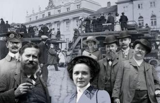 Stadtgeschichtliche Collage, Fotos um 1910,, Foto: Fotos unbeknannt, Gestaltung BüroStich, Lizenz: © Potsdam Museum