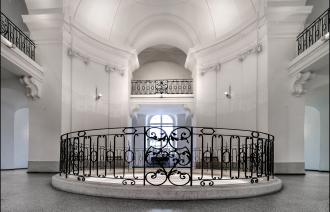 Treppenhaus der Stiftung Großes Waisenhaus zu Potsdam, Foto: Edmund Klose