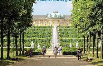Führung durch Sanssouci, Foto: Reinhard Müller, Lizenz: www.potsdam-ausflug.de