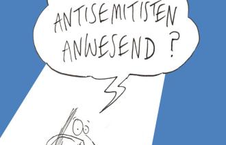 Sind Antisemitisten anwesend ? Coverbild , Foto: Satyr