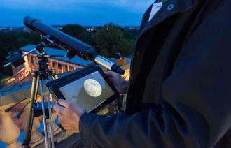 Mondnacht im Belvedere, Foto: Leo Seidel, Lizenz: © SPSG/FVP