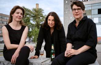 Annett Gröschner, Peggy Mädler, Wenke Seemann, 2023. , Foto: © Andreas Rost