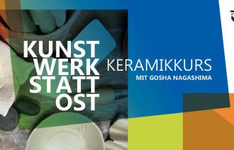 Keramikkurs mit Gosha Nagashima, Foto: Dettmann, Kunstwerkstatt Ost, Lizenz: Regina Dettmann