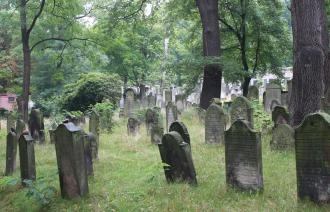 Der Jüdische Friedhof Potsdam, Foto: Anke Geißler-Grünberg, Lizenz: Förderverein Jüdischer Friedhof Potsdam