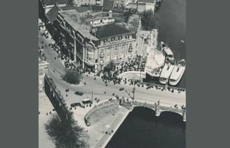 An der Langen Brücke, 1921, Foto: Max Hochgeladen, Lizenz: Privatbesitz