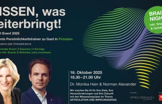 Wissen, was weiterbringt! Potsdam 2025, Foto: SPRECHERHAUS, Lizenz: SPRECHERHAUS