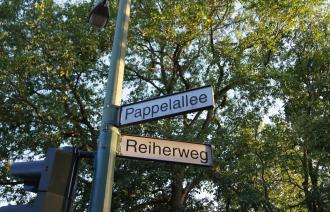 Straßennamen, Foto: Stadtteilkoordination Bornstedt, Lizenz: Stadtteilkoordination Bornstedt