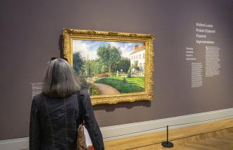 Ausstellung "Mit offenem Blick. Der Impressionist Pissarro", Foto: Melanie Gey, Lizenz: Potsdam Marketing und Service GmbH