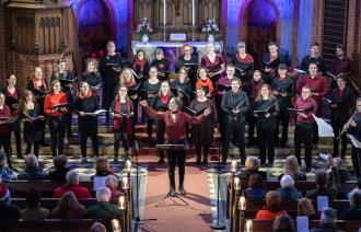 Weihnachtskonzert 2024, Foto: Detlev Scheerbarth, Lizenz: Chorlektiv Potsdam