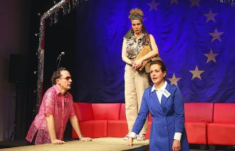 Jörg Vogel, Simone Kabst, Marianna Linden, Foto: Anna Mydla, Lizenz: Theater Poetenpack