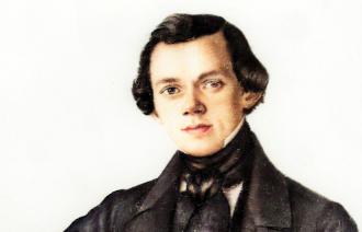 August Krause, Foto:  Zeichnung: F. Pohl