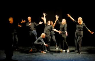 Improvisationstheatershow, Foto: Thomas Spikermann, Lizenz: Stefan Pinter