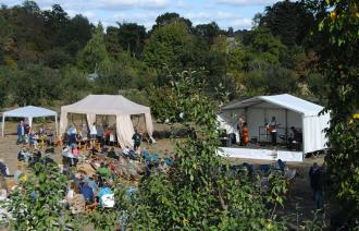 Apfelfest, Foto: Museum Alexandrowka, Lizenz: Museum Alexandrowka