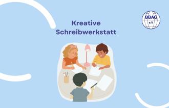 Kreative Schreibwerkstatt, Foto: Rechteinhaberin:  BBAG e. V., Lizenz: Rechteinhaberin:  BBAG e. V.