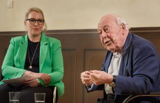 Zeitzeugengespräch mit Jochen Stern, Foto: Foto Hagen Immel, Lizenz: © Stiftung Gedenkstätte Lindenstraße