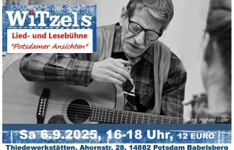 Witzels Lied- und Lesebühne, Foto: Michael Lüder, Lizenz: Herbert Witzel