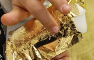 Workshop: Alles gold was glänzt  , Foto: Ute Meesmann, Lizenz: Potsdam Museum