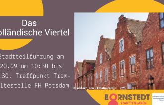 Stadtteilführung, Foto: Stadtteilarbeit Bornstedt, Lizenz: Stadtteilkoordination Bornstedt