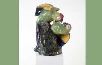 Emil Pottner, Soldatenaras sich neckend, 1911, Foto: Lea Gryze Emil Pottner, Soldatenaras sich neckend, 1911, Foto: Lea Gryze