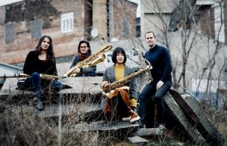 Saxophonquartett „Adumá“ , Foto: © Zuzanna Specjal, Lizenz: © Zuzanna Specjal